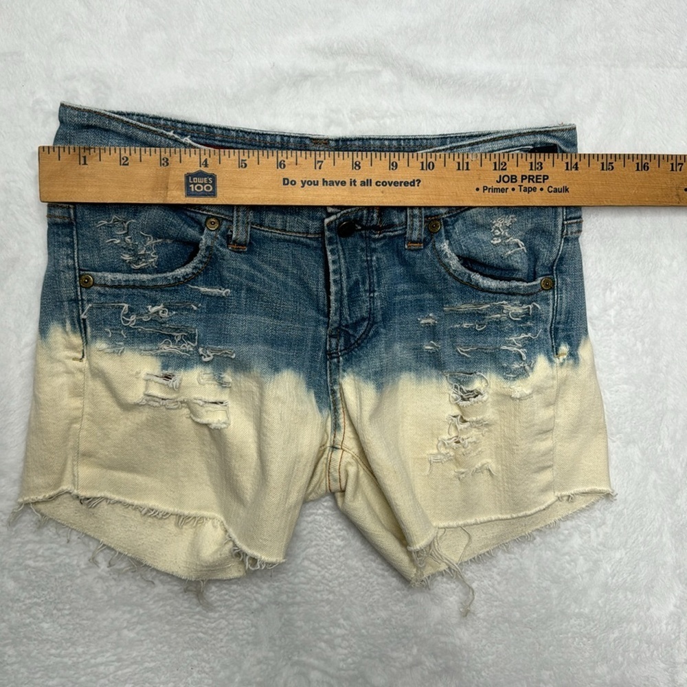 Citizens of humanity, cut off denim jeans shorts size 26 ambre bleached traveler - Picture 7 of 12